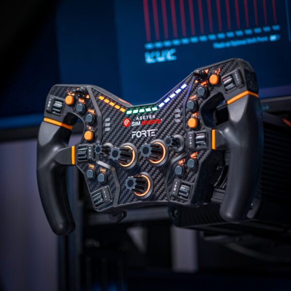 Asetek Forte 290mm 模擬賽車方程式方向盤 (Formula Steering Wheel)