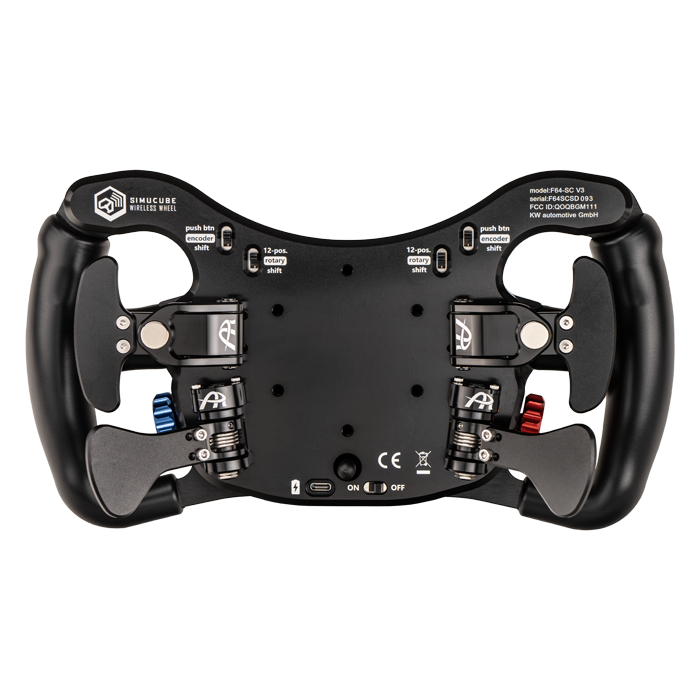 Ascher Racing F64 V3 模擬賽車方向盤