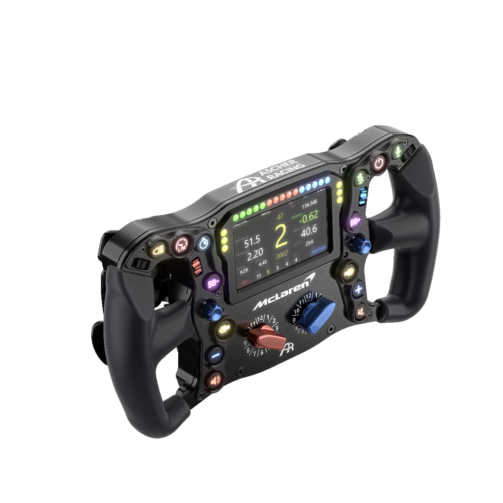Ascher Racing McLaren Artura Ultimate 模擬賽車方向盤