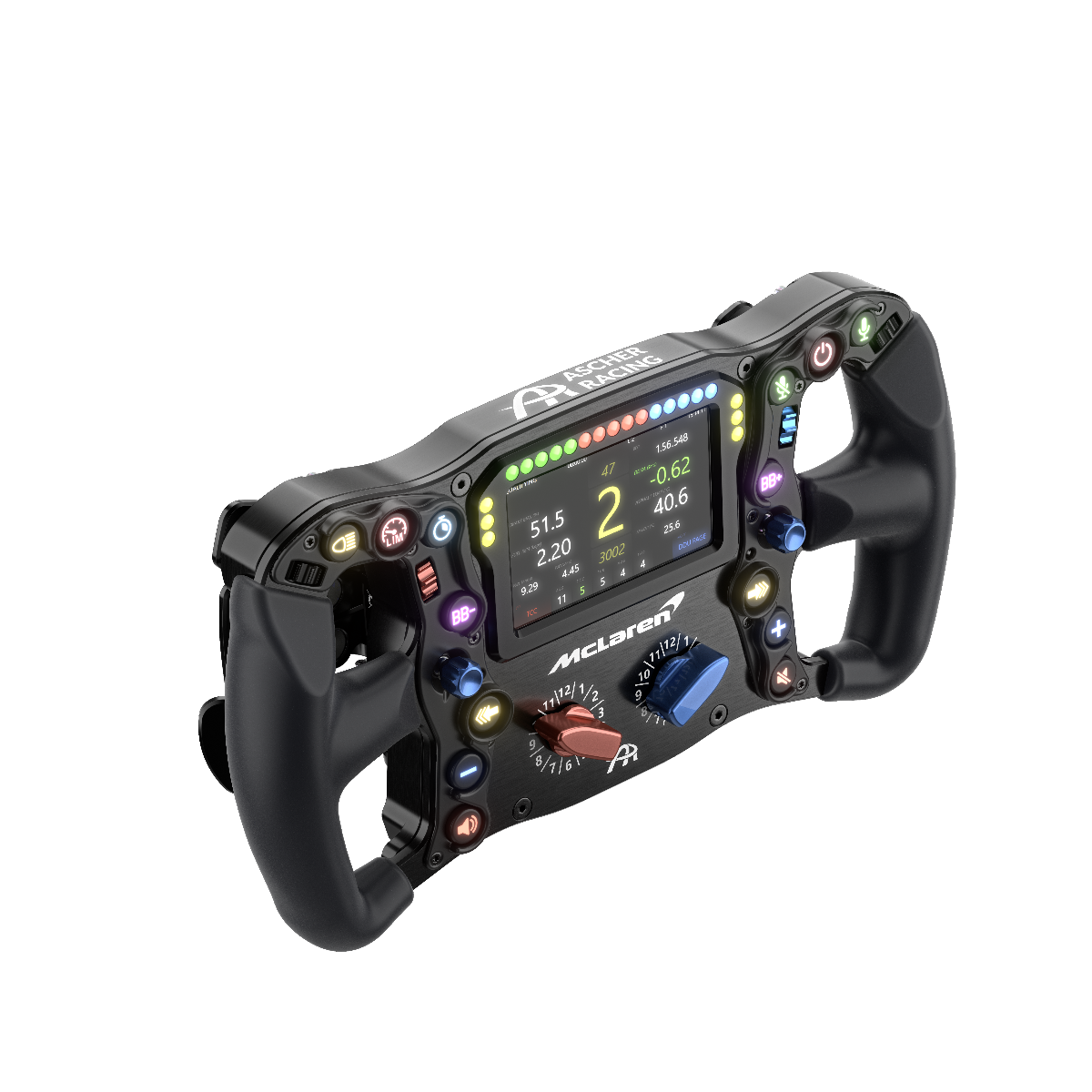 Ascher Racing McLaren Artura Ultimate 模擬賽車方向盤