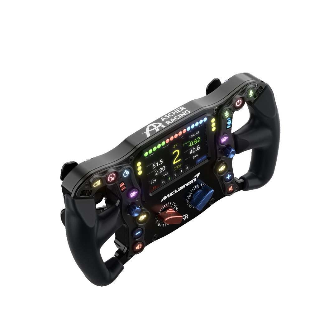 Ascher Racing McLaren Artura Ultimate 模擬賽車方向盤