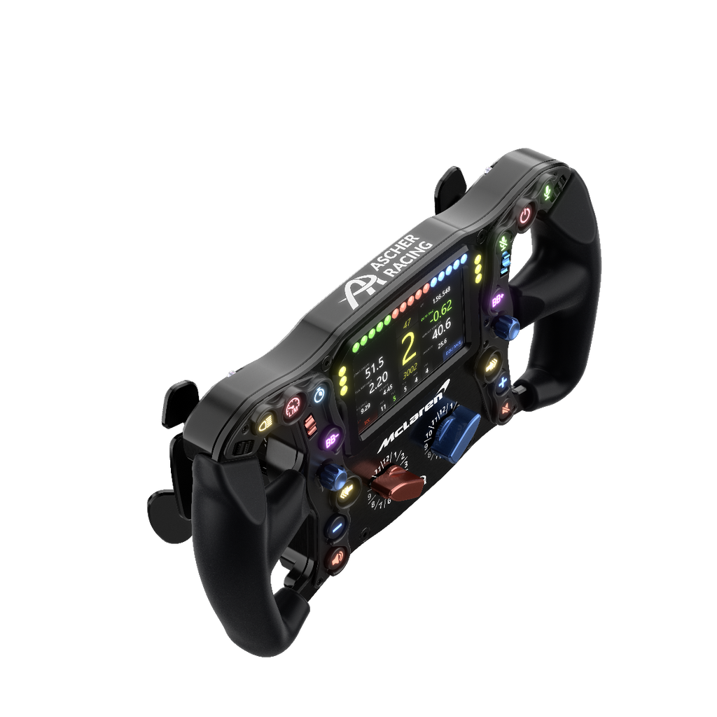 Ascher Racing McLaren Artura Ultimate 模擬賽車方向盤