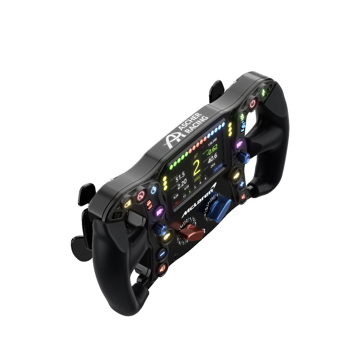 Ascher Racing McLaren Artura Ultimate 模擬賽車方向盤